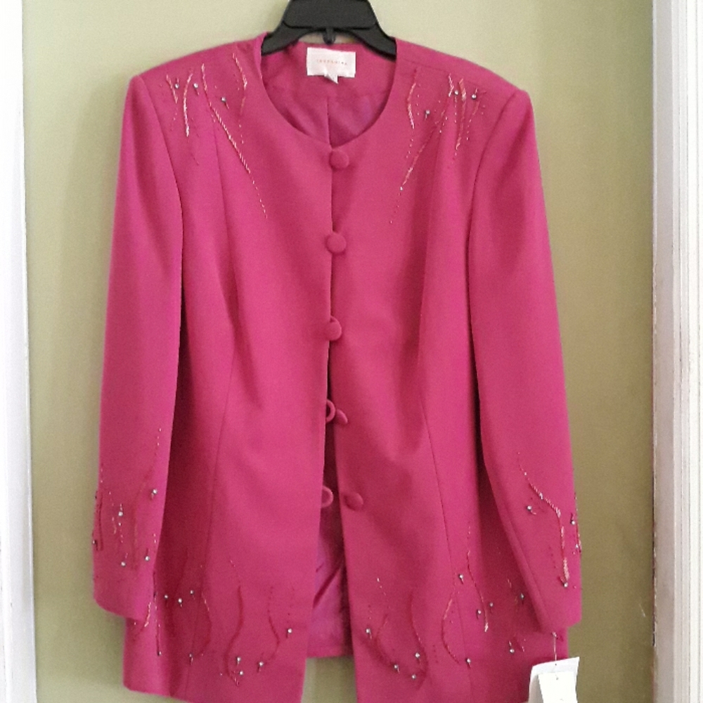 2 piece Fusha Embellished Suit
